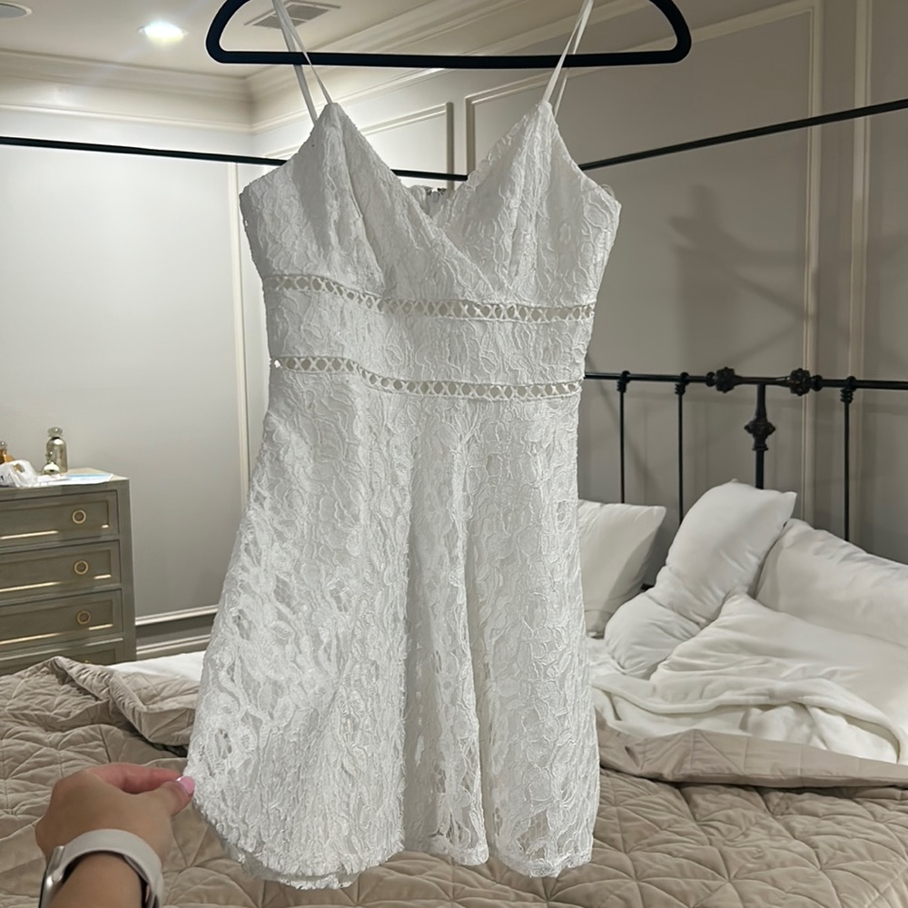 Trixxi white mini dress size s